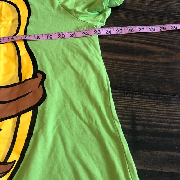 Ninja Turtles T-Shirt Mens XL Halloween Green Graphic Short Sleeve Funny Top - Picture 5 of 6